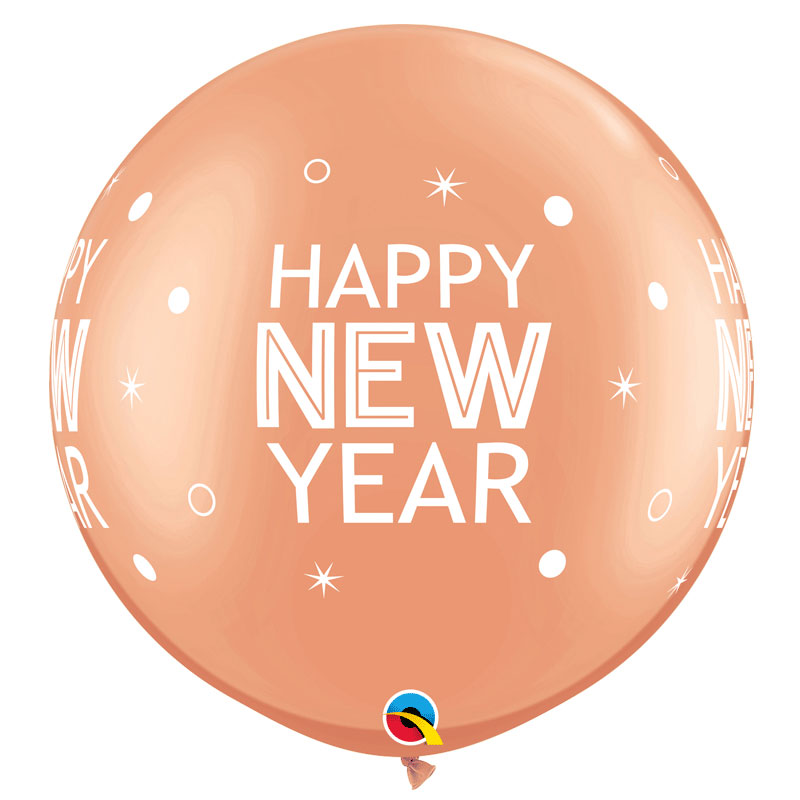 Ballon Géant Happy New Year par 2