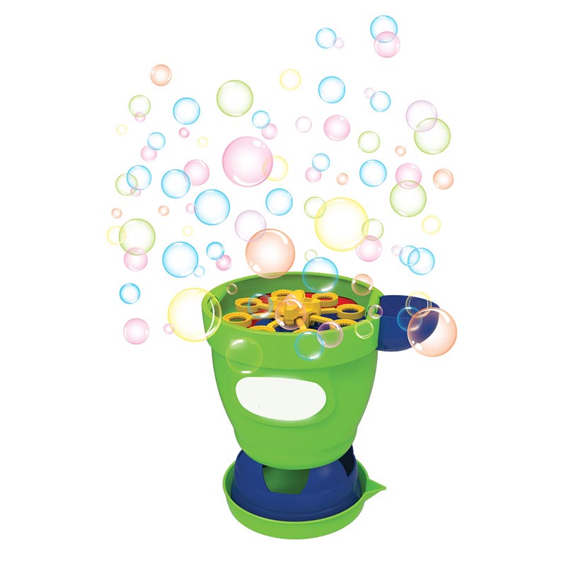 Machine à bulles avec liquide