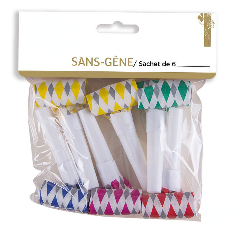 Sachet de 6 Sans Gêne