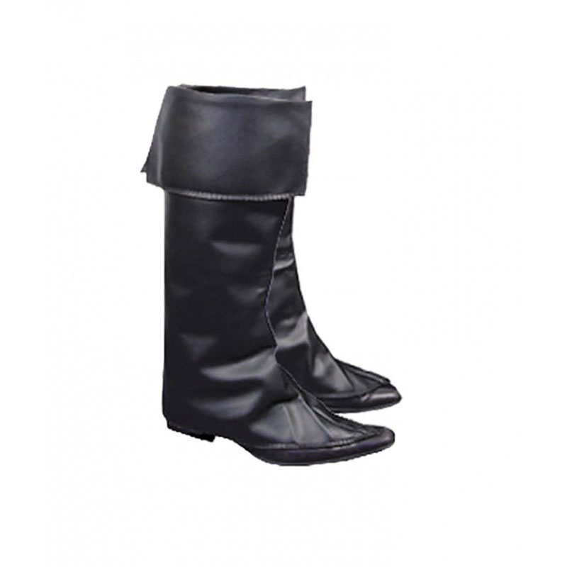 Surbottes simili cuir noir