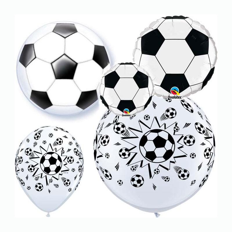 Ballon avec ballon de Foot tout autour