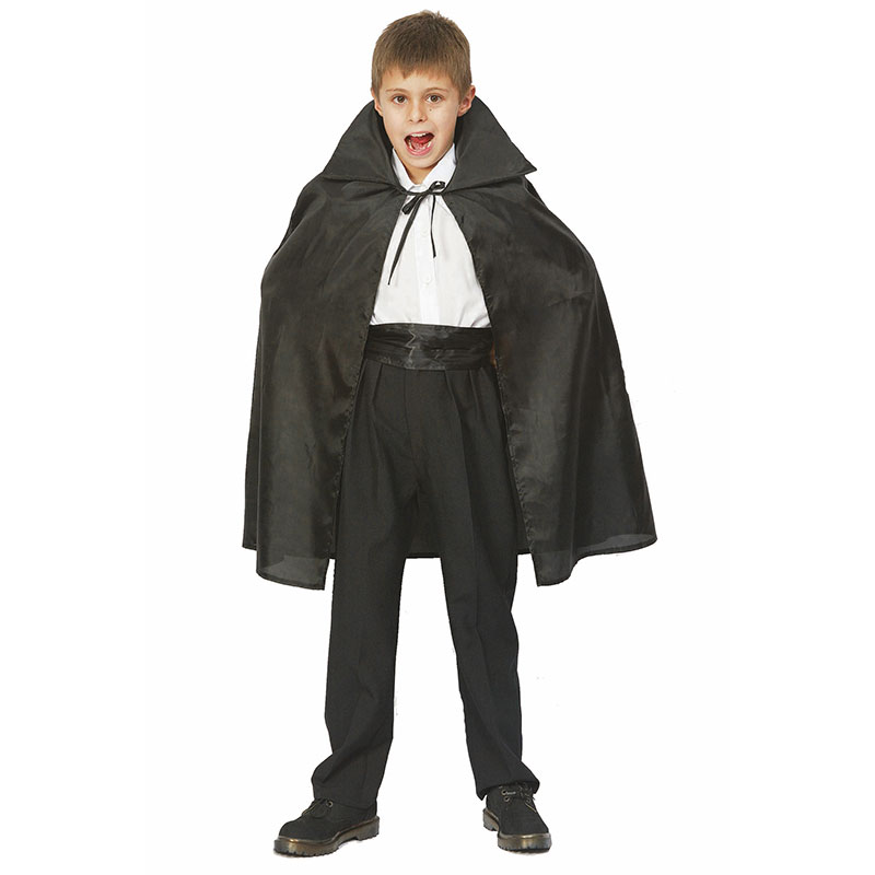 Cape enfant polyester noire