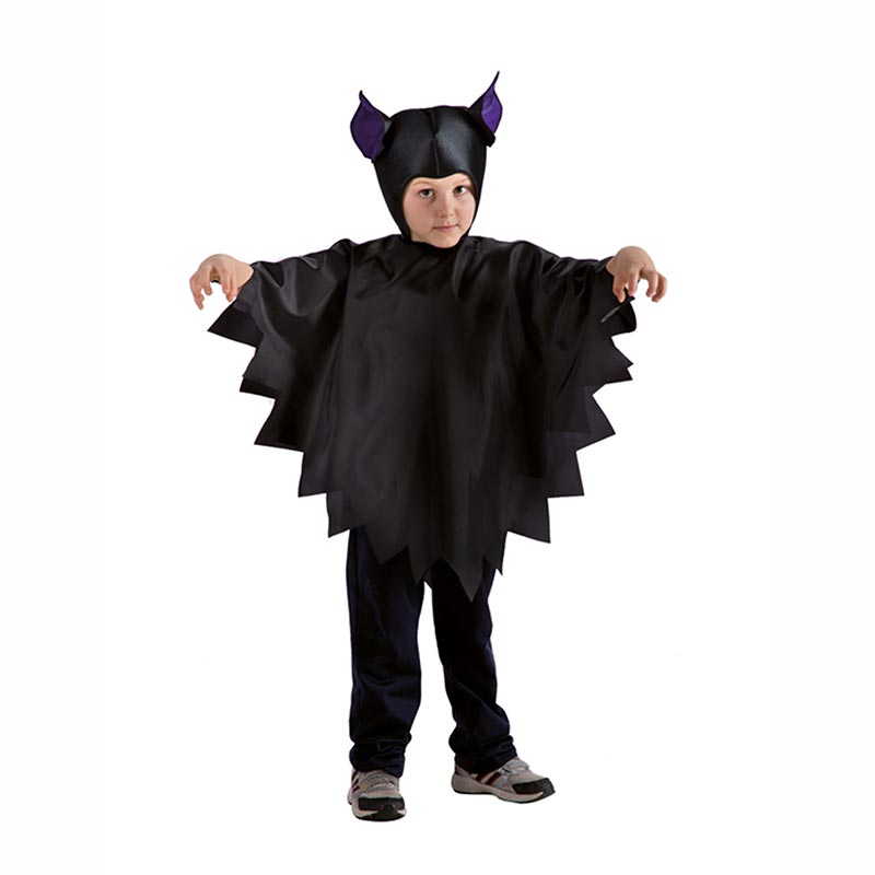 Cape et bonnet chauve-souris enfant