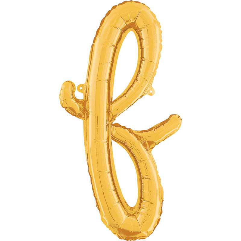 Ballon aluminium F Script