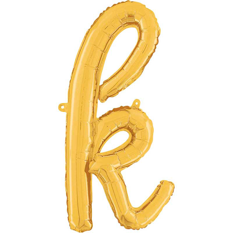 Ballon aluminium K Script