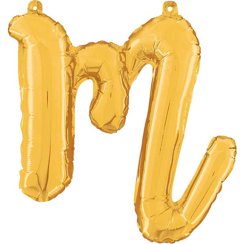 Ballon aluminium M Script