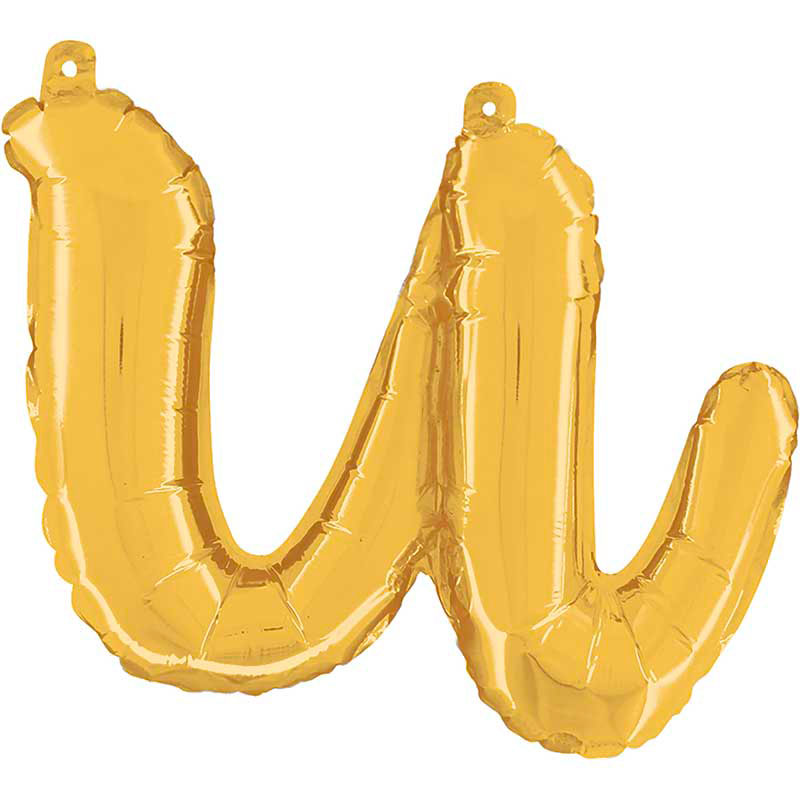 Ballon aluminium U Script