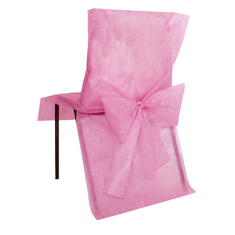 Housse de chaise Rose par 10