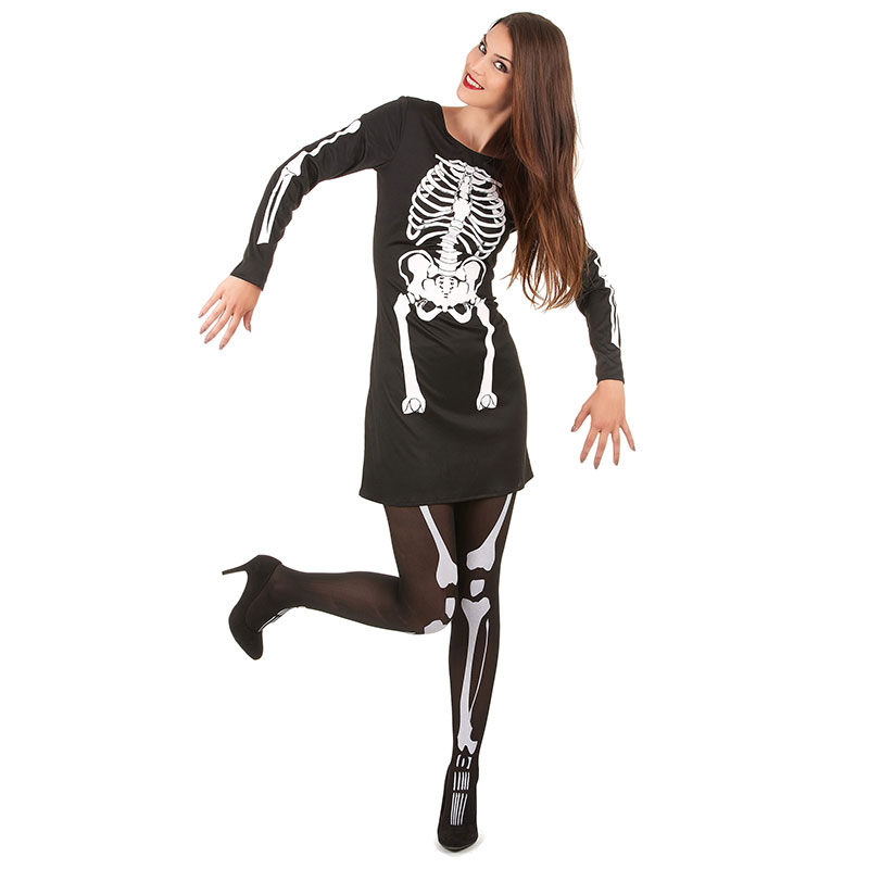 Déguisement Robe Squelette Halloween