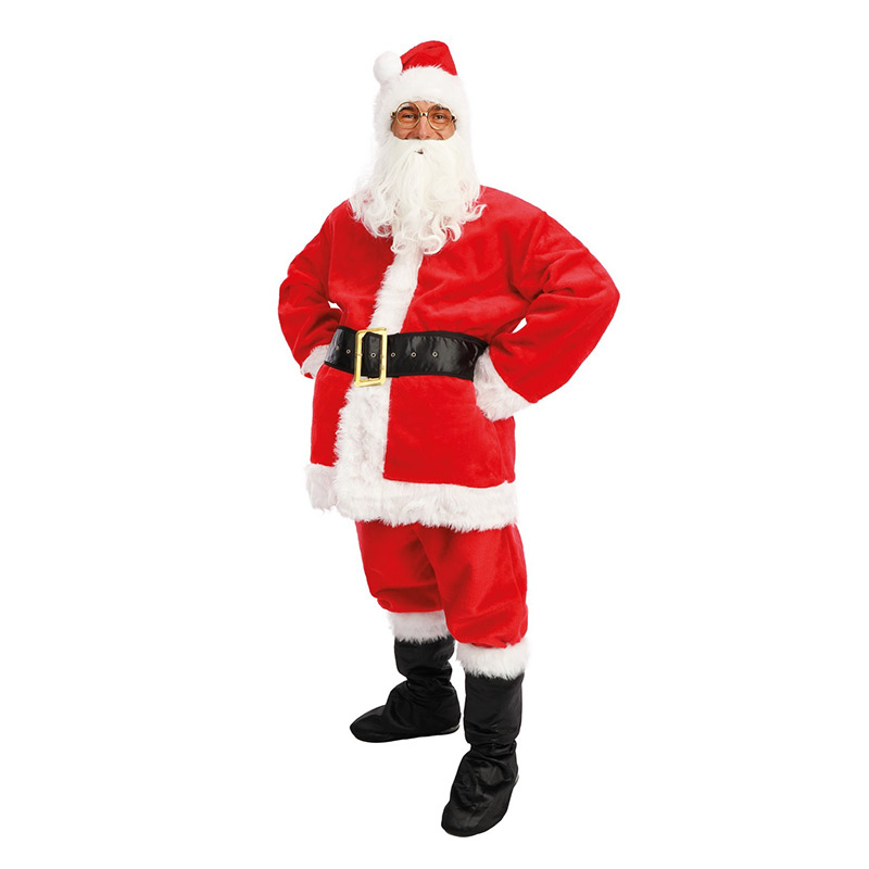 Costume Père Noël Fourrure Luxe homme