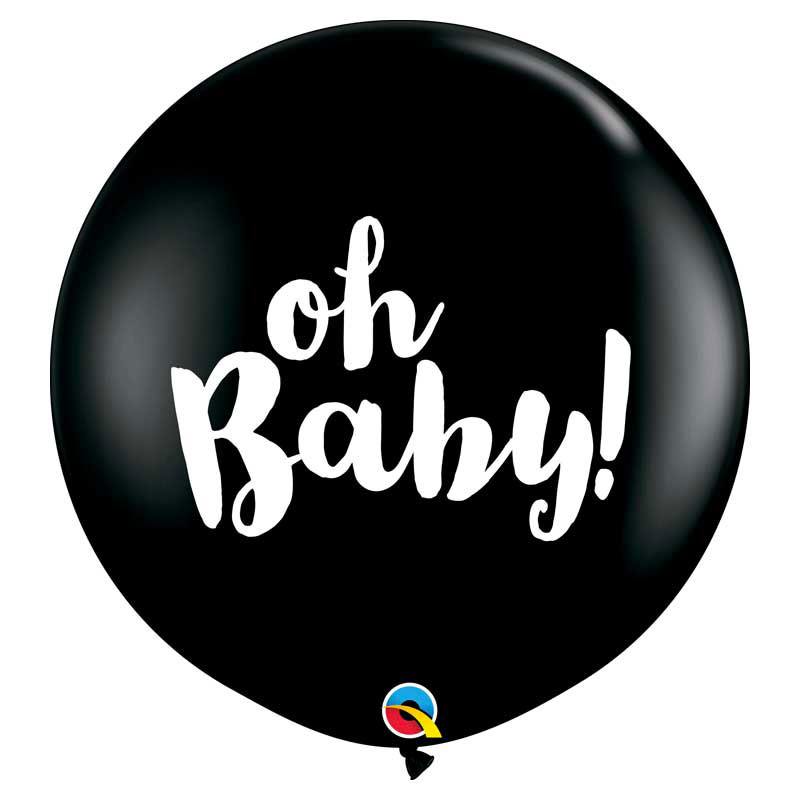 Ballon géant Oh Baby (3 coloris)