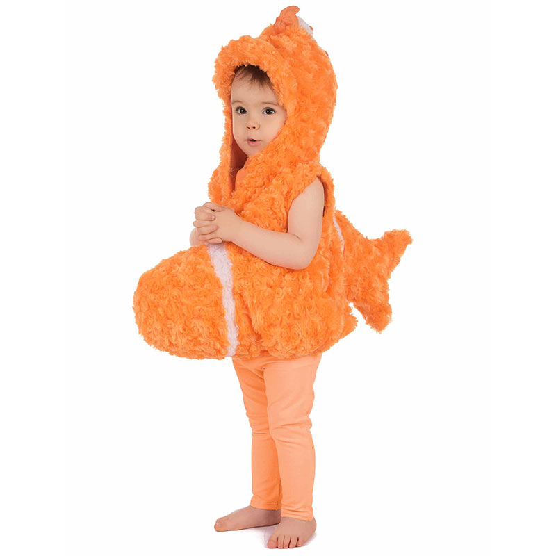 Déguisement baby poisson clown peluche