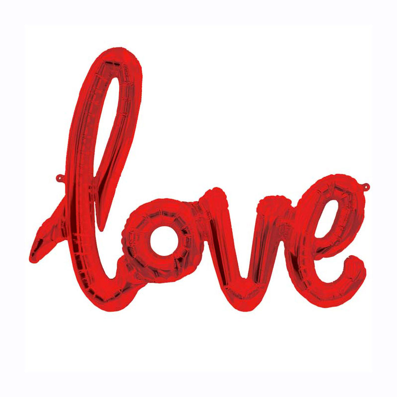 Ballons Alu Love