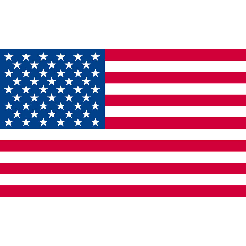 Drapeau USA de façade en polyester 90x150