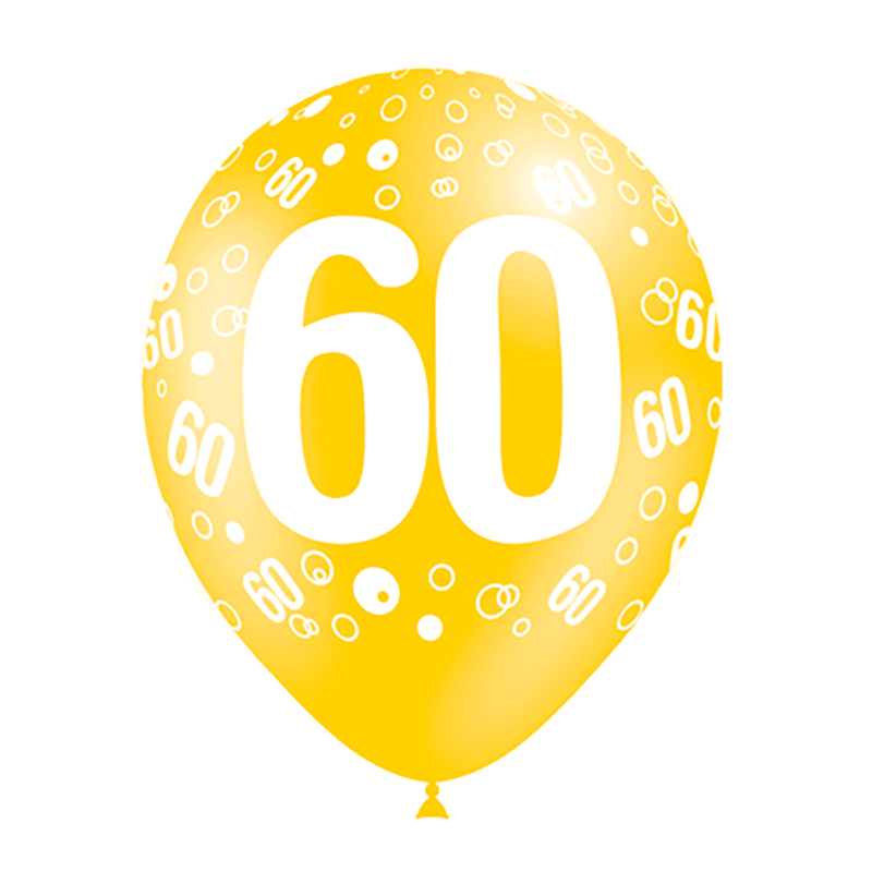Ballon Nombre tout autour par 8 (18 à70)