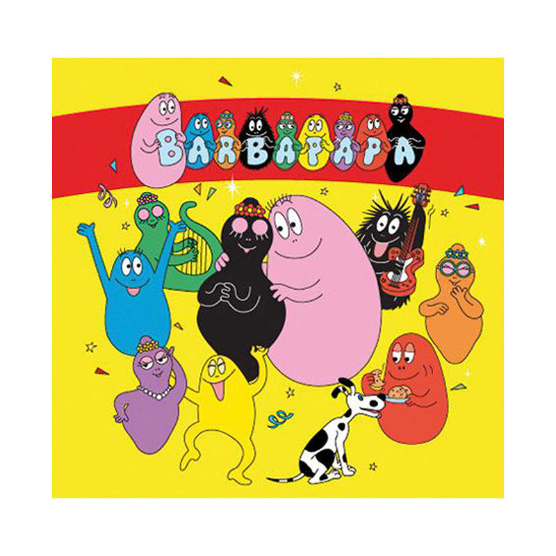 Serviette jetable Barbapapa