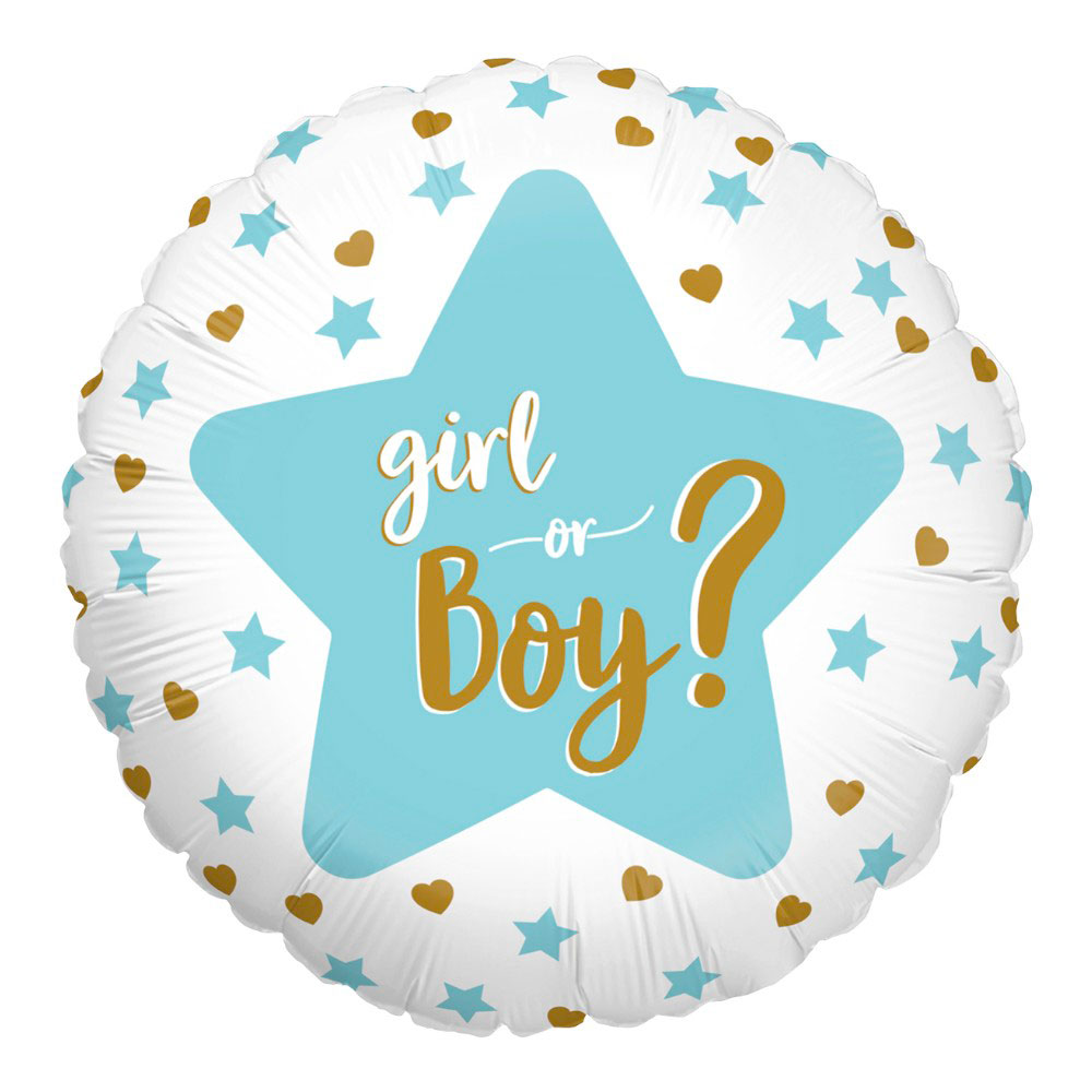 Ballon Gender Reveal Rond