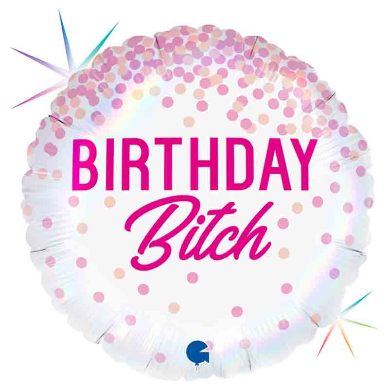 Ballon Birthday Bitch