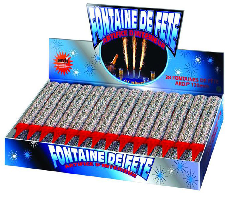 Fontaines de Fête 120mm par 24