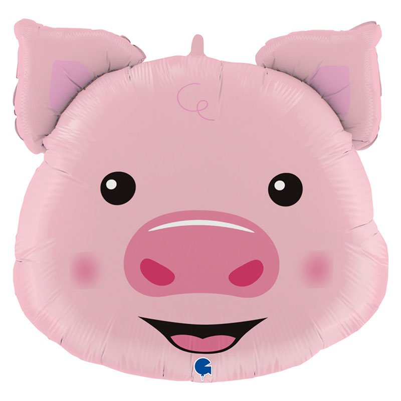 Ballon Mylar Cochon