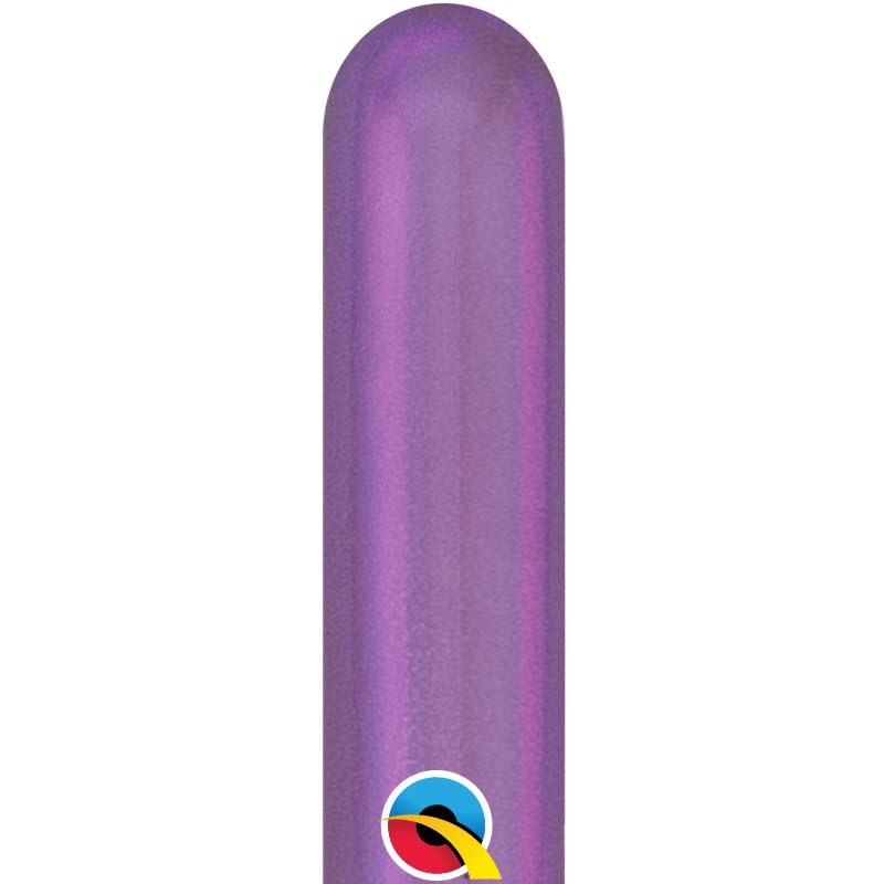 Ballons à Sculpter Violet Chrome (Chrome Purple) Qualatex