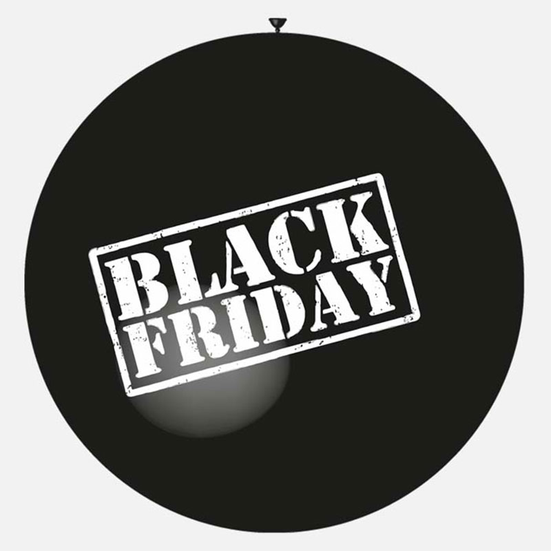 Ballon Black Friday Géant