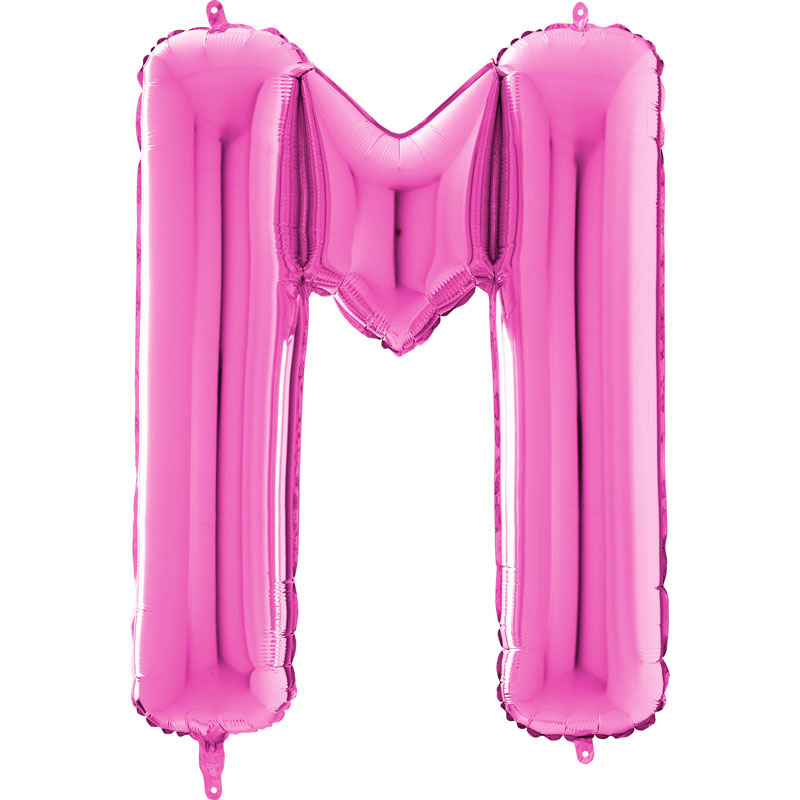 Ballon aluminium M Fushia