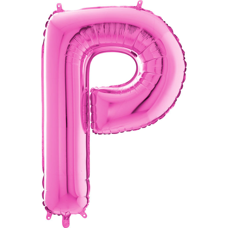 Ballon aluminium P Fushia