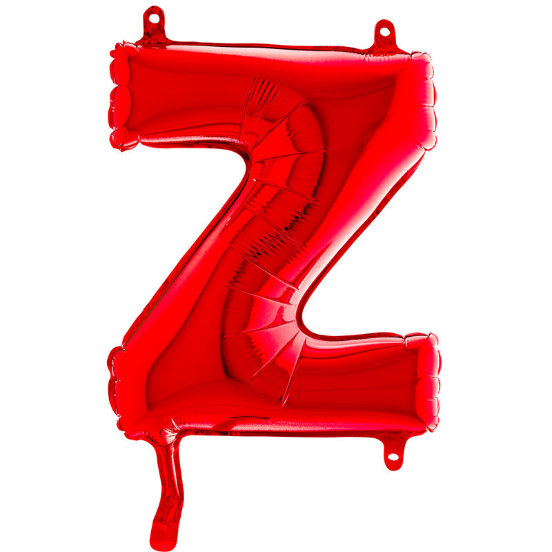 Ballon aluminium Z Rouge