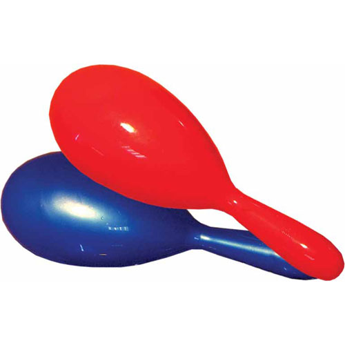 Maracas en plastique 19cm