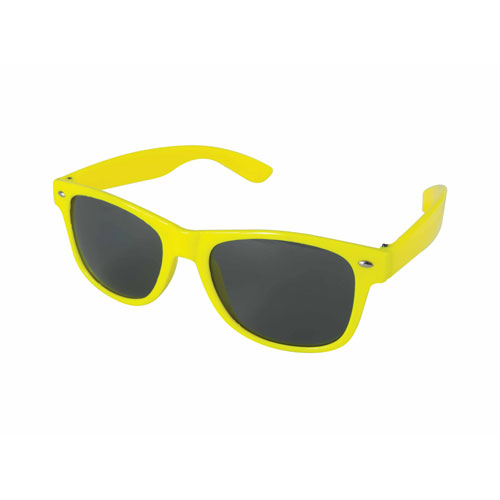 Lunettes Plastique jaune fluo