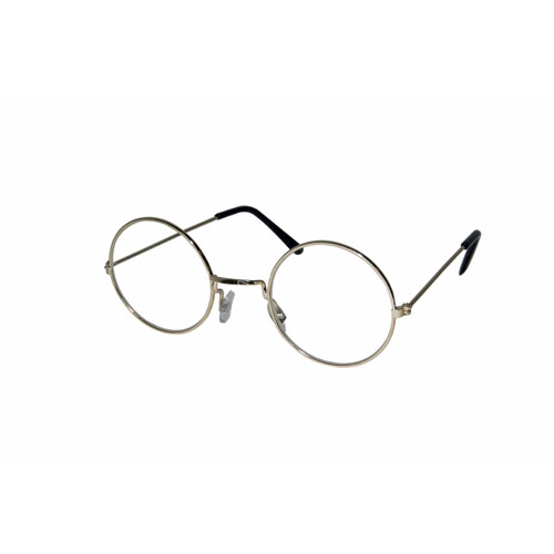 Lunettes métal rondes avec verres or