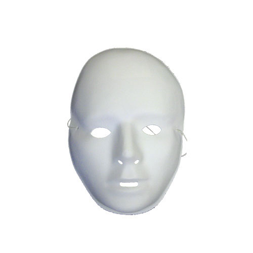 Masque Blanc Dur homme