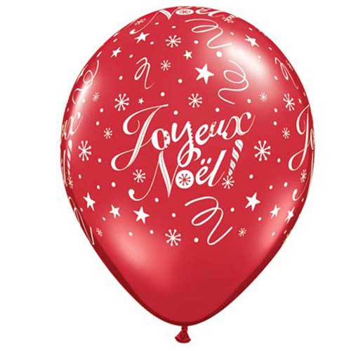 Ballon Joyeux Noël PAR 50 (plusieurs coloris)