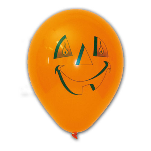 Ballon Halloween Tête de Citrouille