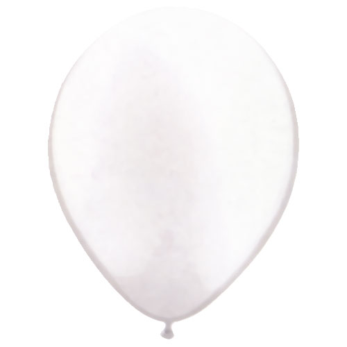 Ballon Blanc Perlé (Pearl White)