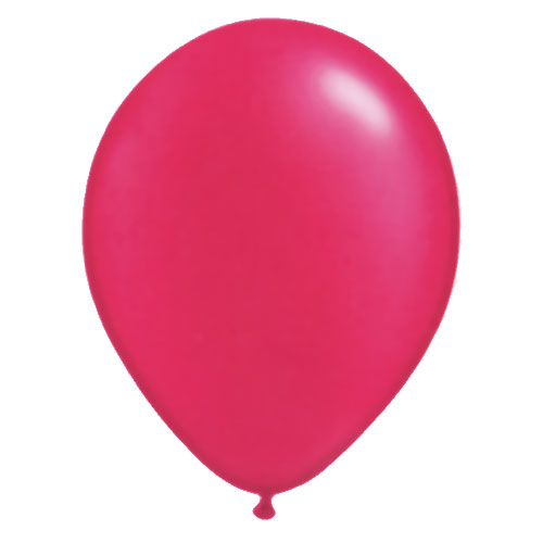 Ballon Magenta Perlé (Magenta)