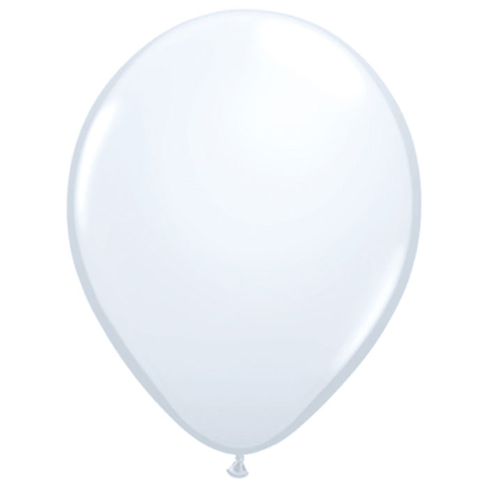 Ballon Blanc (White) Qualatex