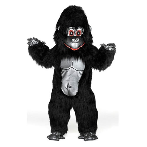 Déguisement mascotte gorille