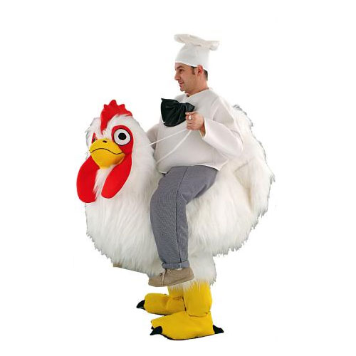 Déguisement mascotte poule