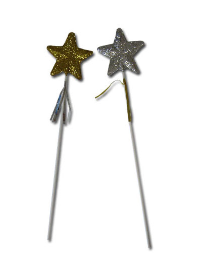 Baguette de fée à paillettes