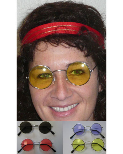 Lunettes Métal Rondes Hippies