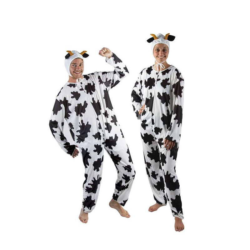 Déguisement vache combinaison adulte