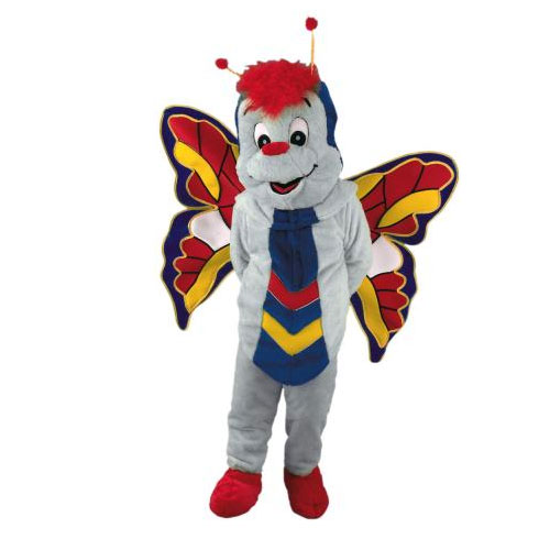 Déguisement mascotte papillon