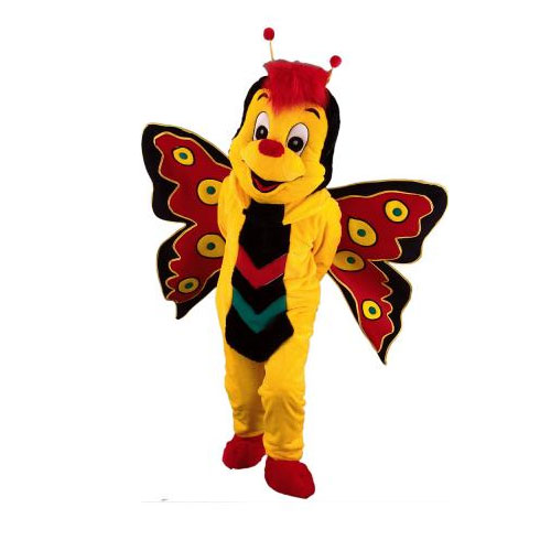 Déguisement mascotte papillon