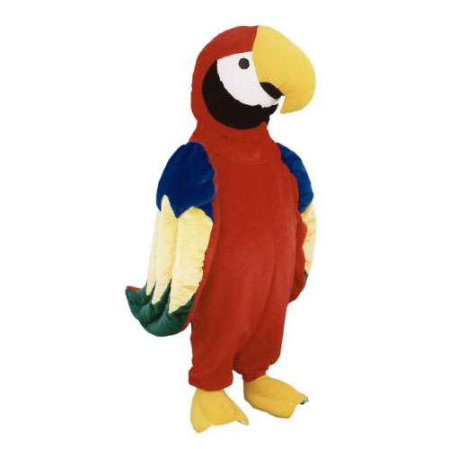 Déguisement mascotte perroquet
