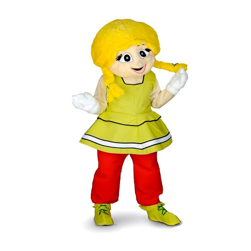 Déguisement mascotte gauloise