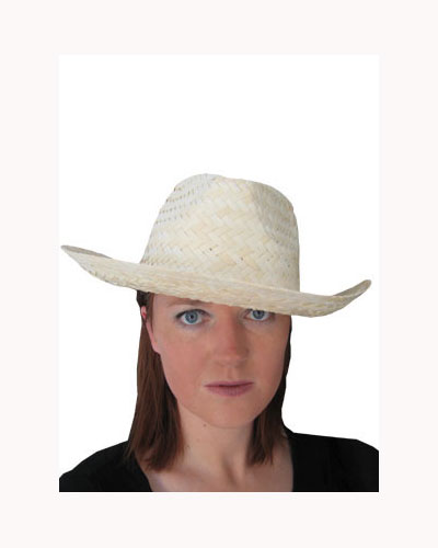 Chapeau Paille Cow Boy Adulte