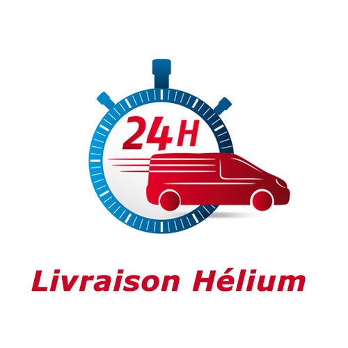 Livraison bouteille hélium B30 à B50 Paris & Région parisienne