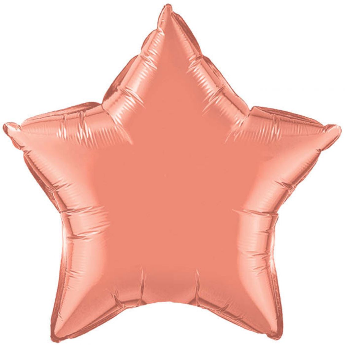 Ballon Mylar étoile corail
